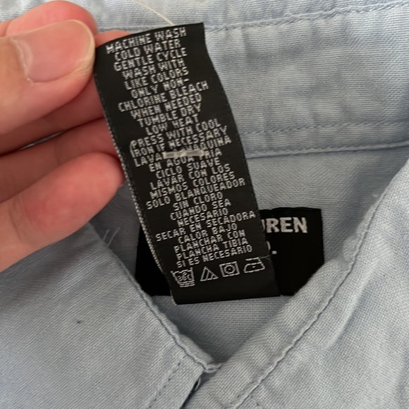 NWT Vintage Ralph Lauren Oxford Button Down - Picture 8 of 9